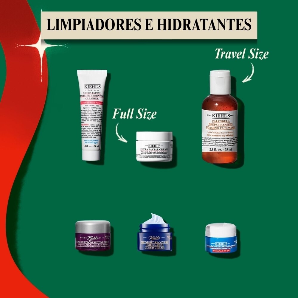 KIEHL'S ADVENT CALENDAR SET (SET PARA CUIDADO DE LA PIEL)